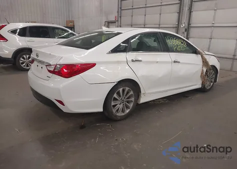 2014 Hyundai Sonata Limited z USA, uszkodzony, nr VIN 5NPEC4AC0EH876820